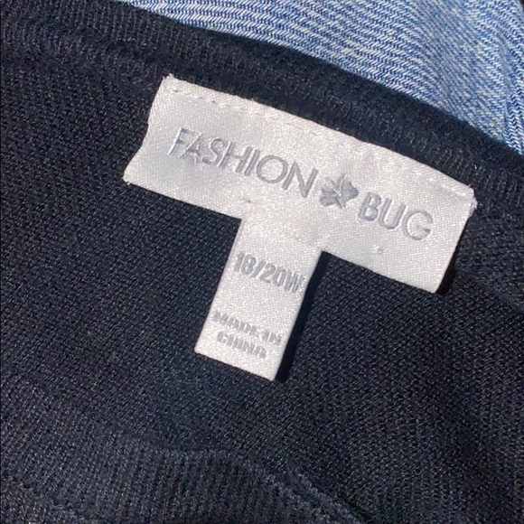 black button up blouse - Picture 3 of 3